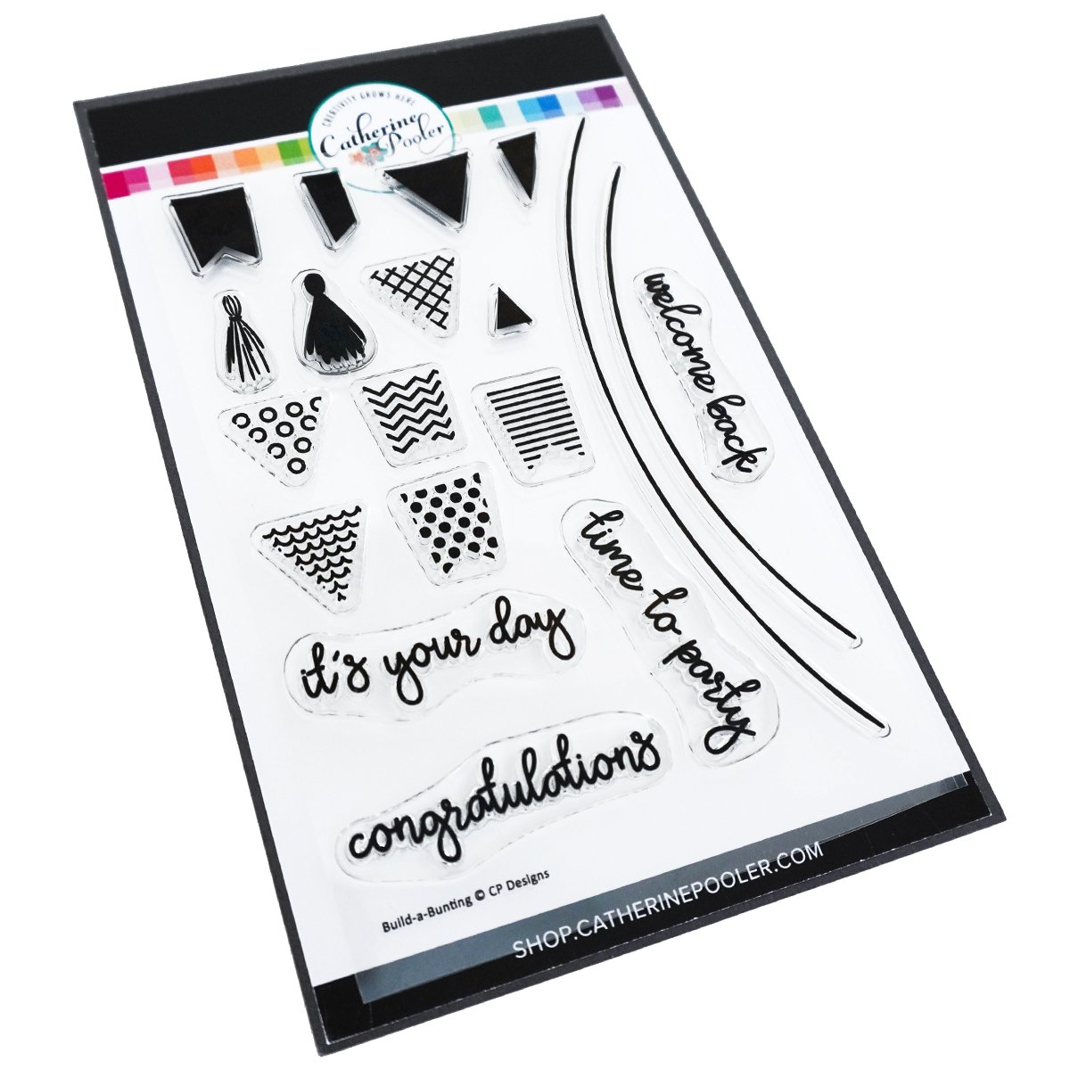 Catherine Pooler - Build-a-Bunting Stamp Set