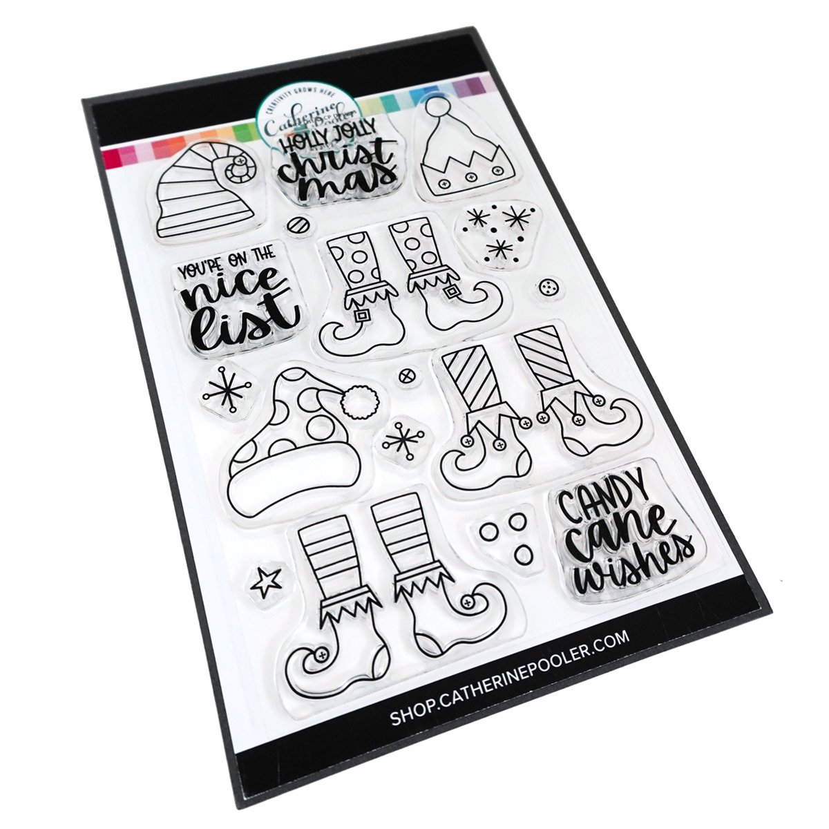 Catherine Pooler - Nice List Stamp Set