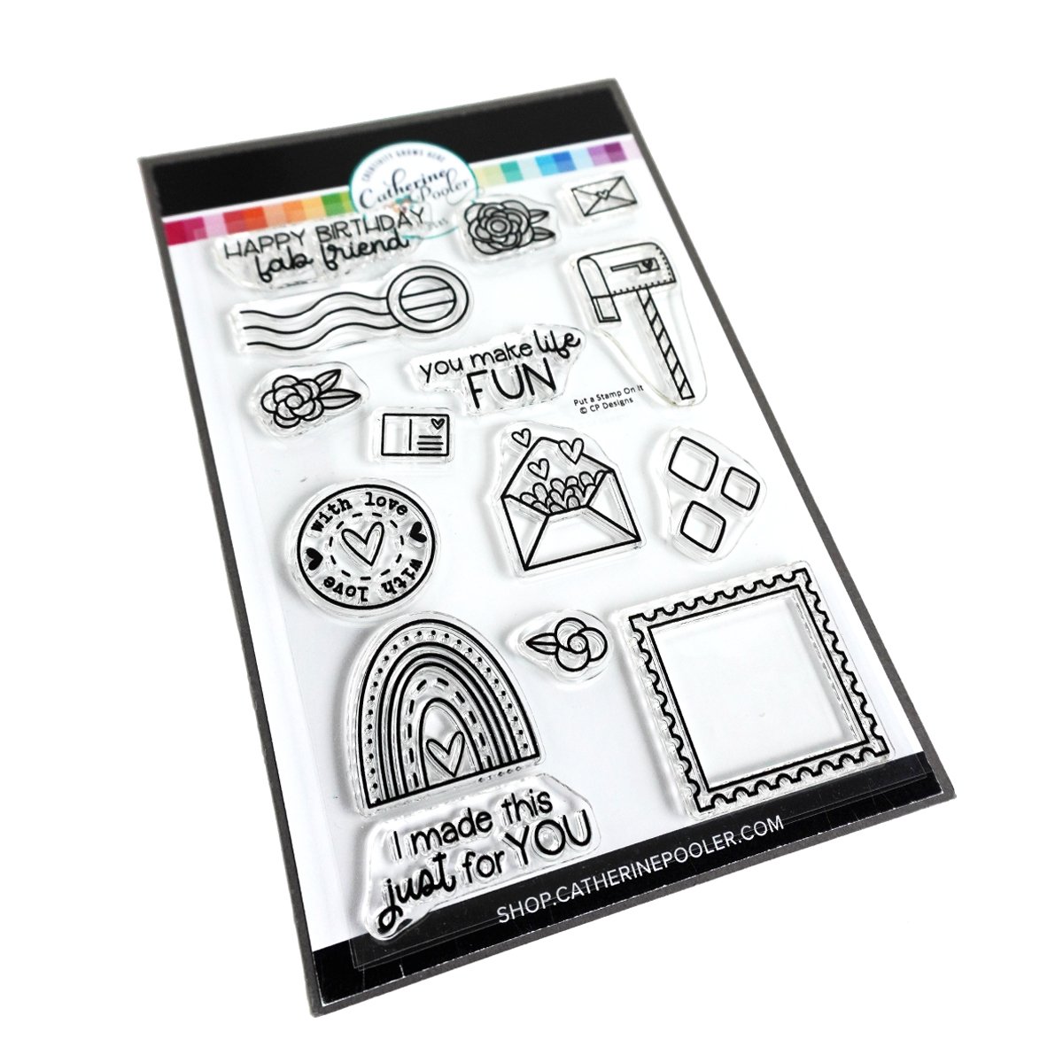 Catherine Pooler - Put a Stamp On It Stamp Set