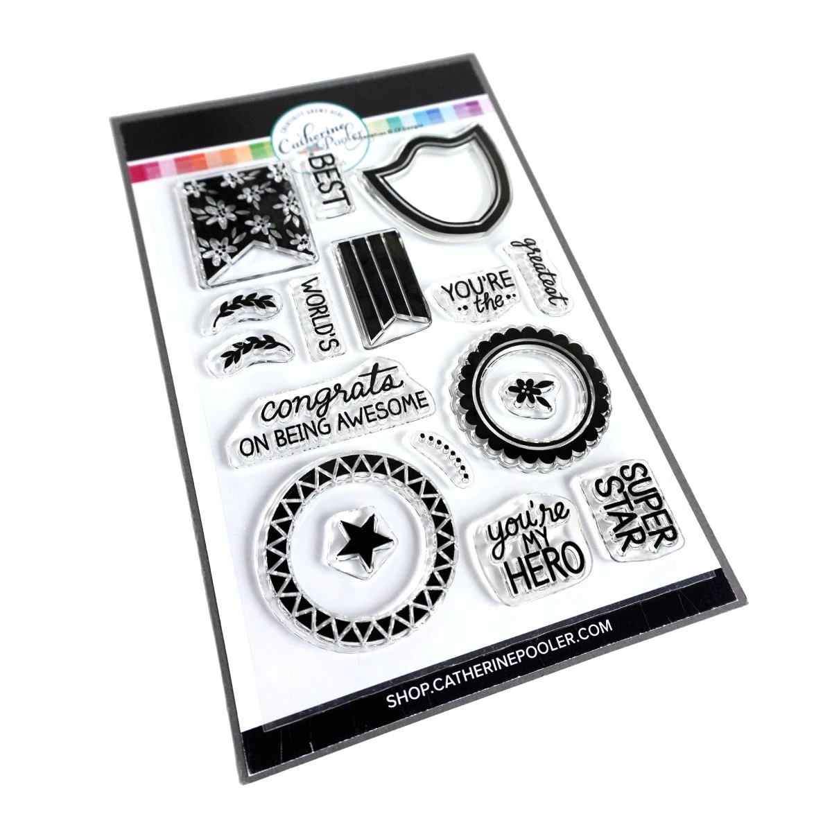 Catherine Pooler - Superlatives Stamp Set