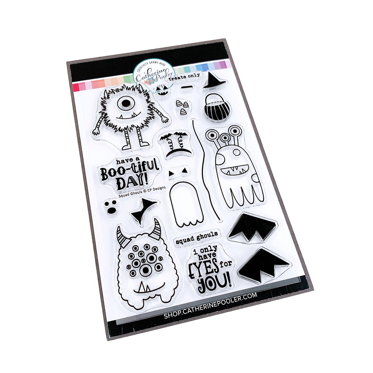 Catherine Pooler - Squad Ghouls Stamp Set