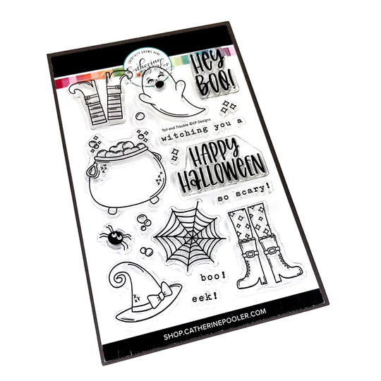 Catherine Pooler - Toil & Trouble Stamp Set