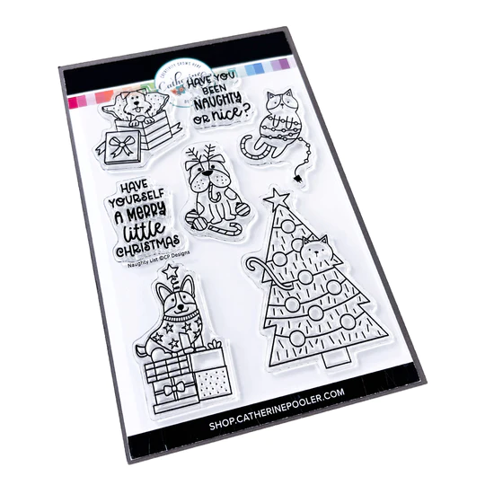 Catherine Pooler - Naughty List Stamp Set