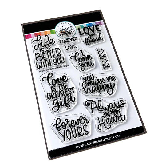 Catherine Pooler - Forever Yours Sentiments Stamp Set (sb1)