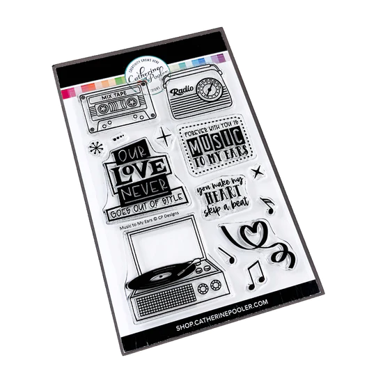 Catherine Pooler - Music to My Ears Stamp Set
