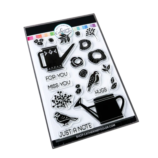 B8 Catherine Pooler - Just Add Water Stamp Set WTH MATCHING DIE (8)