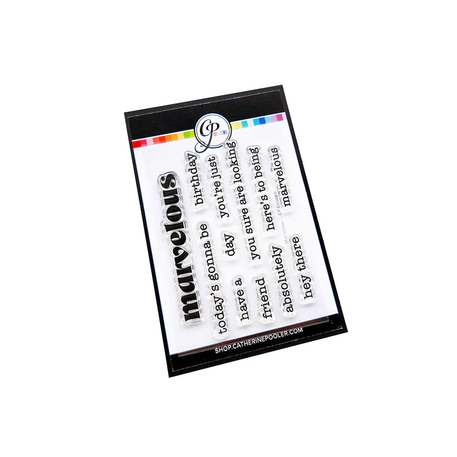 Catherine Pooler - Hey There Marvelous Stamp Set