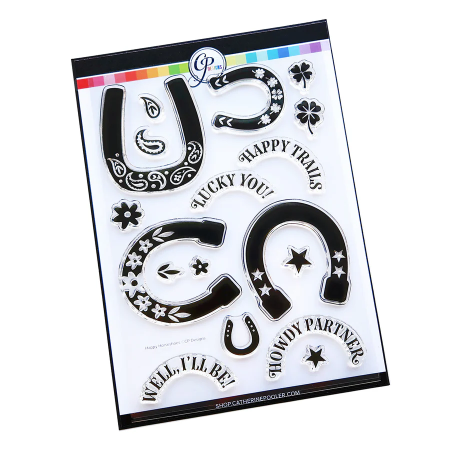 Catherine Pooler - Happy Horseshoes Stamp Set