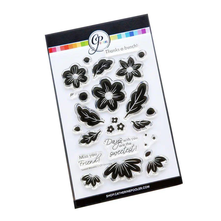 Catherine Pooler - Sweet Blooms Floral Stamp Set