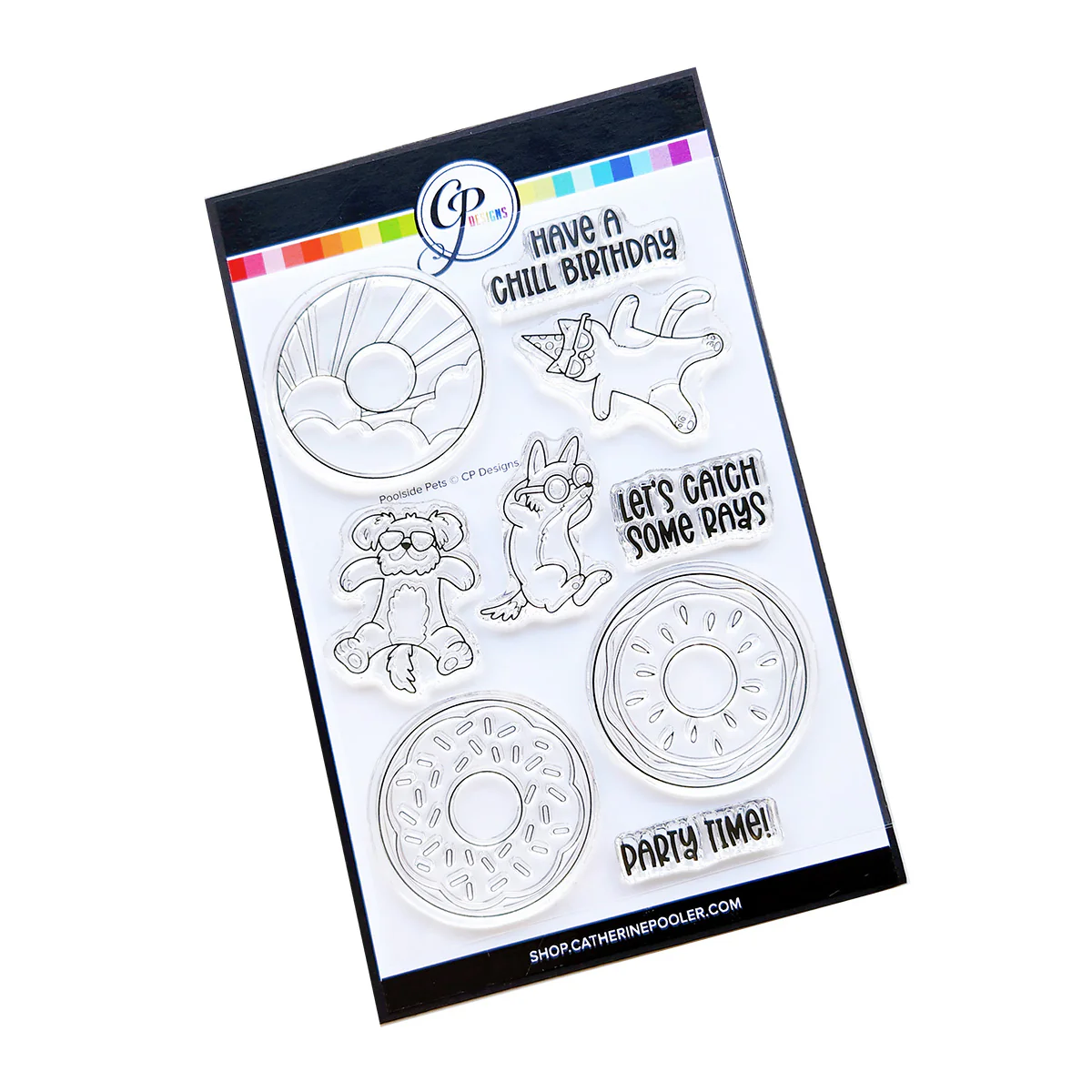 Catherine Pooler - Poolside Pets Stamp Set
