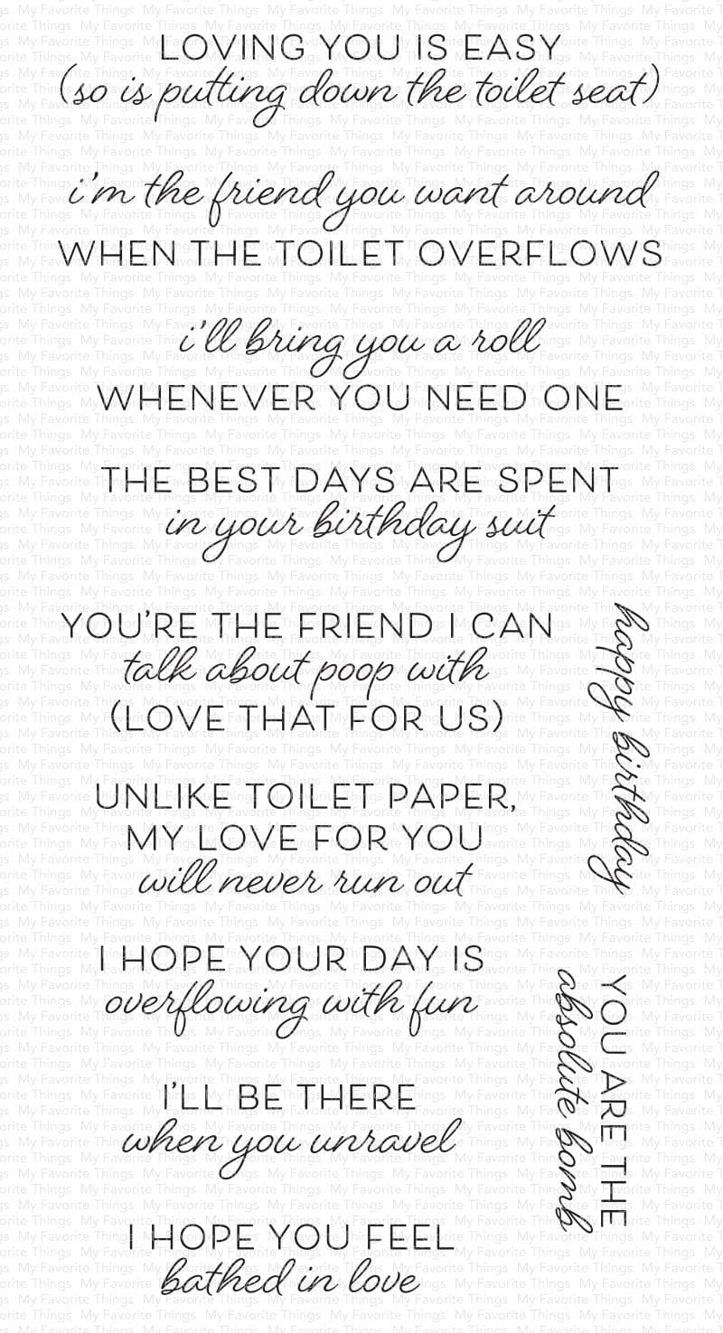 My Favorite Things - Bathroom Banter