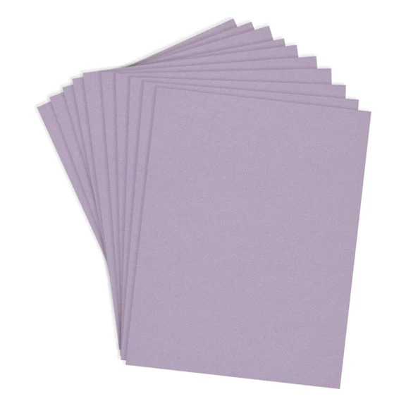 Spellbinders - Lavender  ColorWheel Cardstock 8.5" x 11" - 10 Sheets