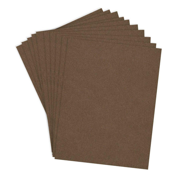 Spellbinders - Truffle ColorWheel Cardstock 8.5" x 11" - 10 Sheets