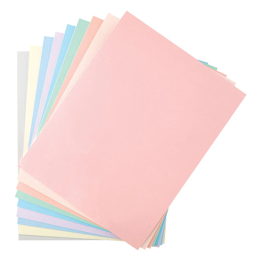 **NEW* - Spellbinders - Buttons & Keepsakes ColorWheel Cardstock Assortment 8.5" x 11" - 10 Sheets