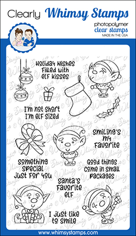 Whimsy Stamps - Elf Sized Clear Stamps