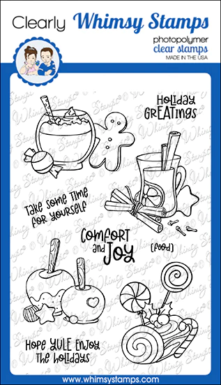 Whimsy Stamps - Comfort and Joy Clear Stamps