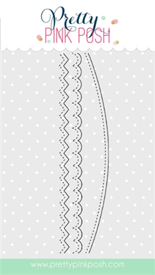 Pretty Pink Posh - Stitched Borders 1 Dies