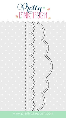 Pretty Pink Posh - Stitched Borders 2 Dies