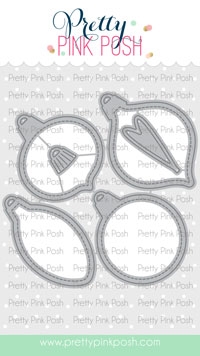 Pretty Pink Posh - Stitched Ornaments Dies