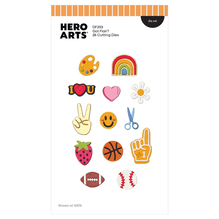 Spellbinders - Hero Arts Got Flair? Die Set