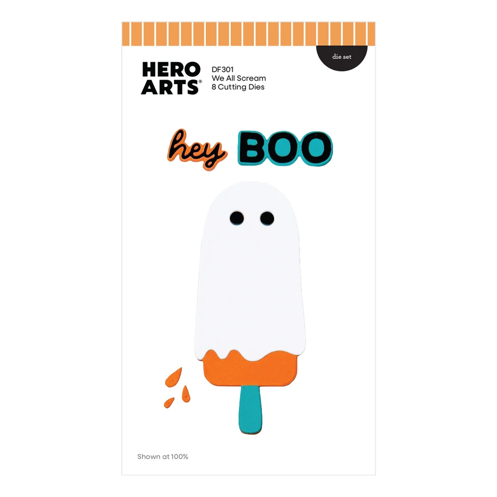 **NEW* - Spellbinders - Hero Arts We All Scream Die Set