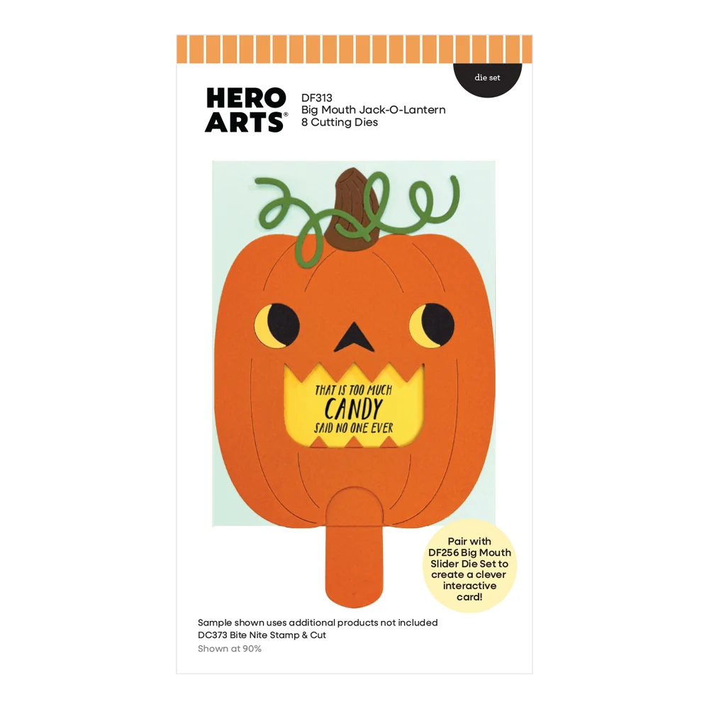 **NEW* - Spellbinders - Big Mouth Jack-o-Lantern Die Set