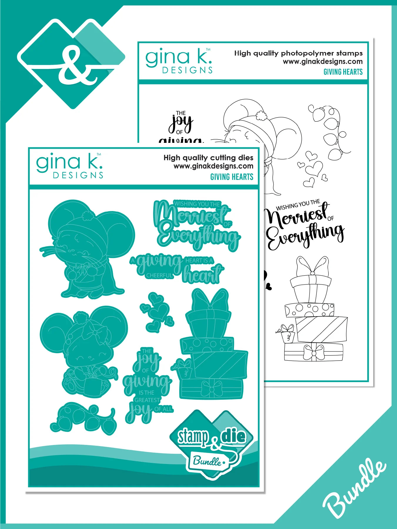 Gina K Designs - Giving Hearts - BUNDLE