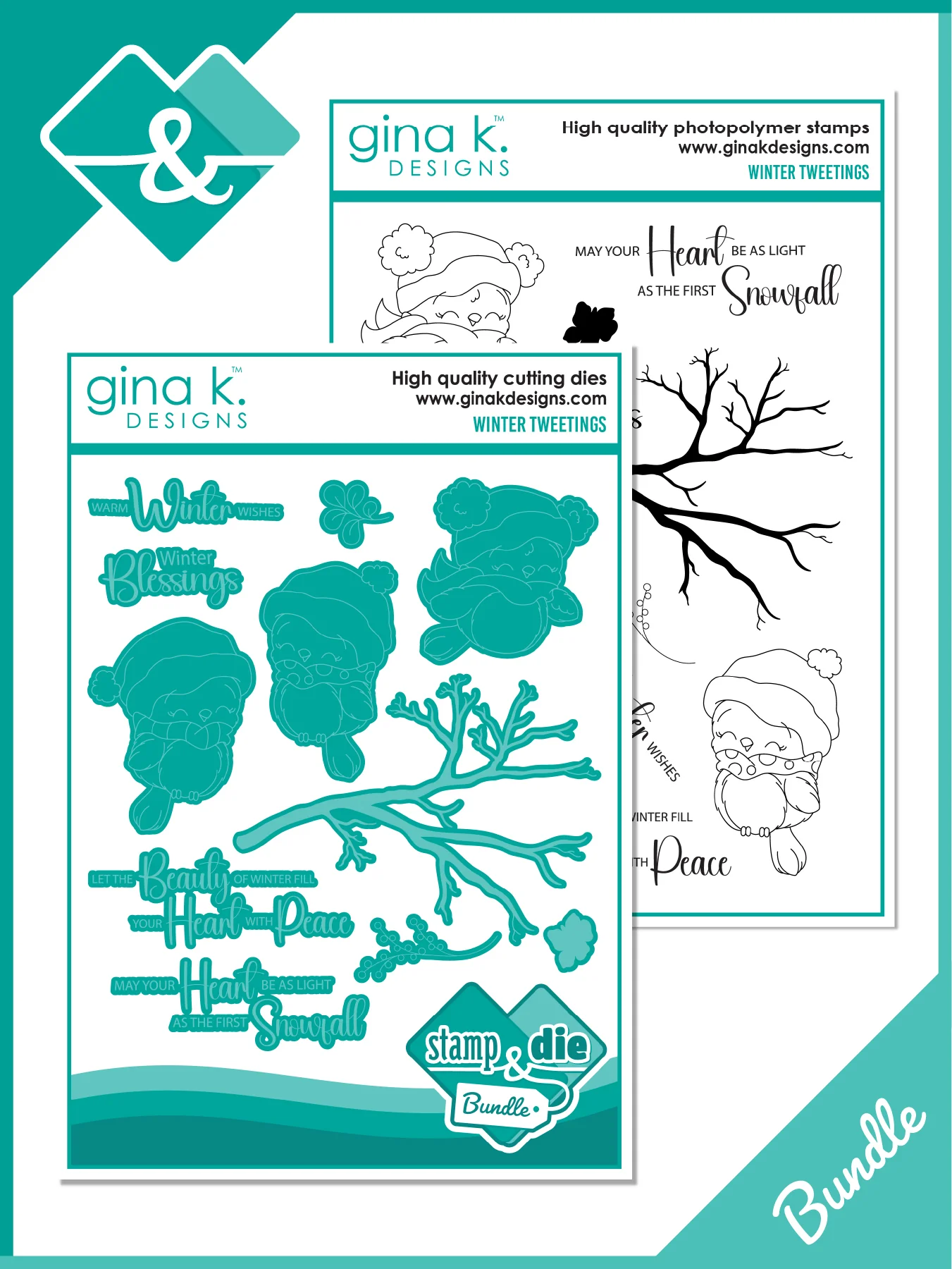 Gina K Designs - Winter Tweetings - BUNDLE