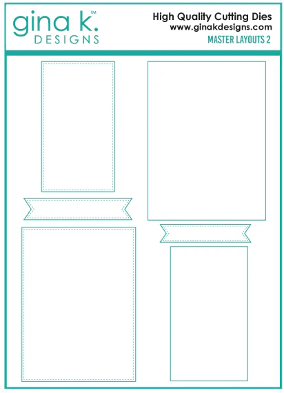 Gina K Designs - Master Layouts 02 - DIE