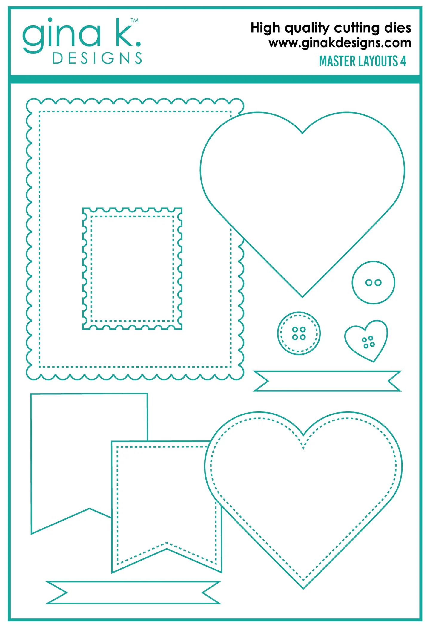 Gina K Designs - Master Layouts 04 - DIE