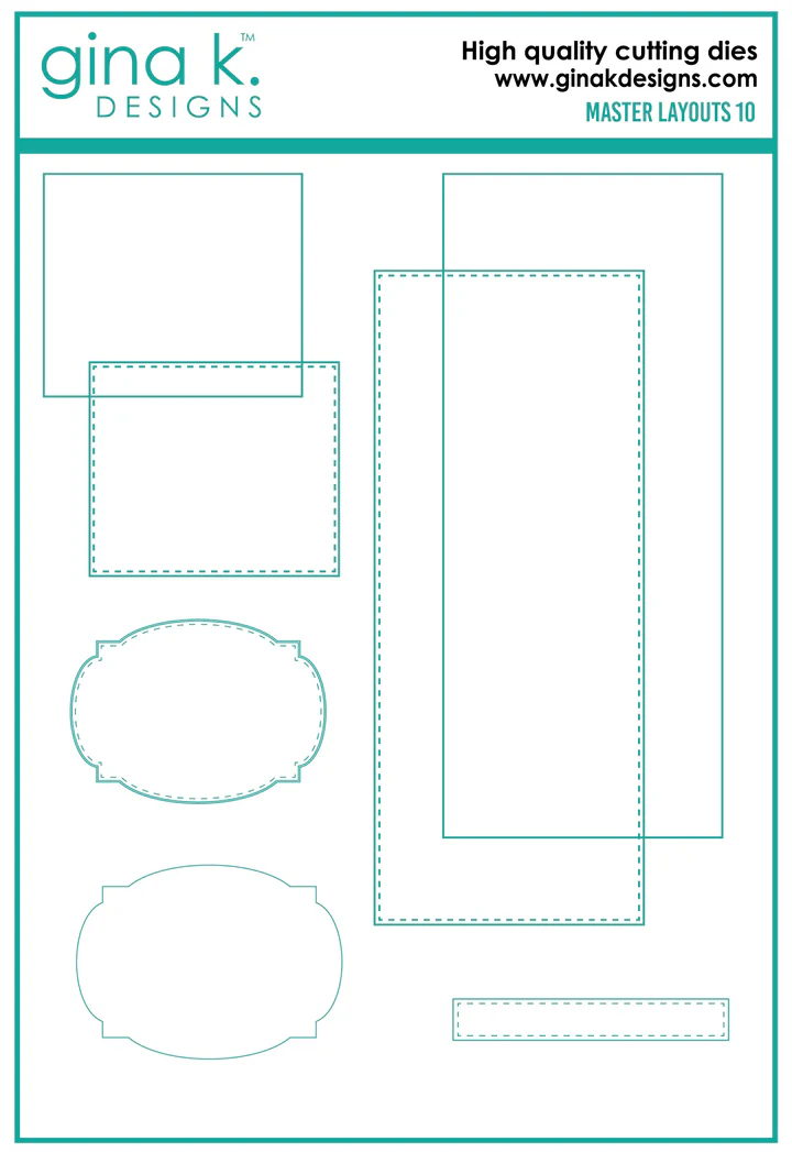 Gina K Designs - Master Layouts 10 - DIE