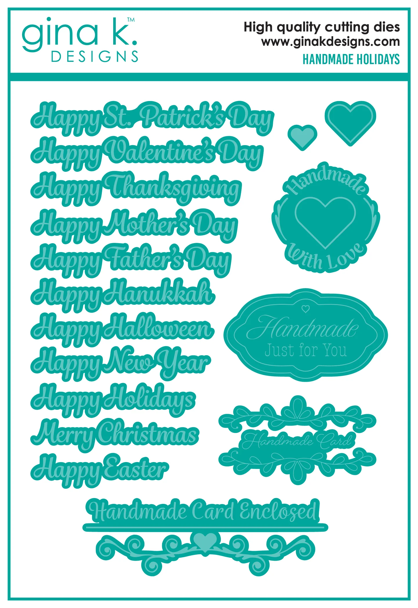 Gina K Designs - Handmade Holidays - DIE