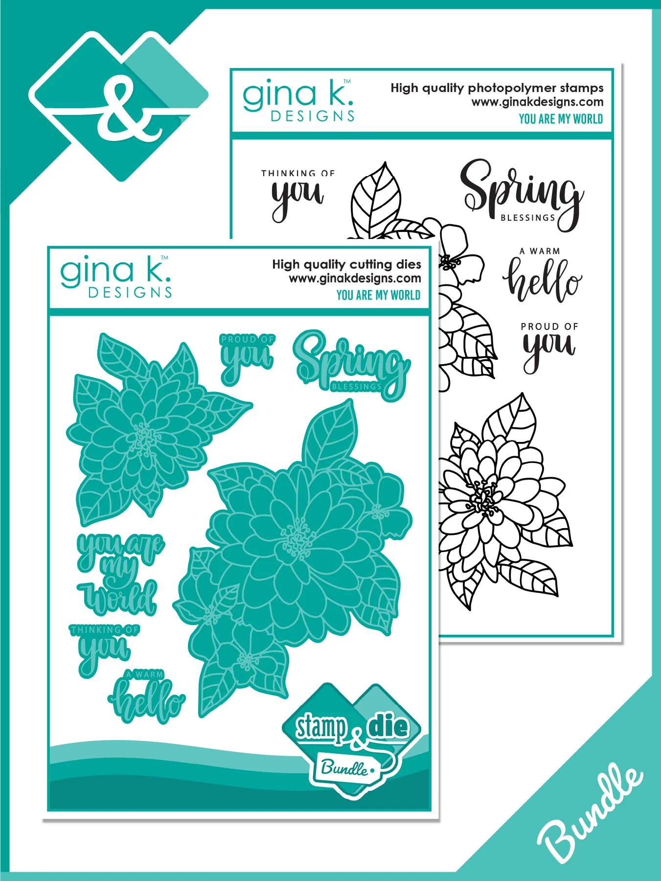 Gina K Designs - You Are My World - BUNDLE
