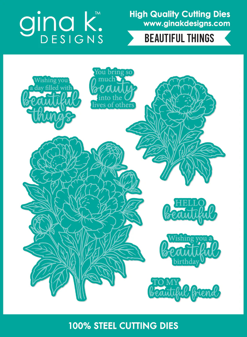 **NEW* - Gina K Designs - Beautiful Things - DIE