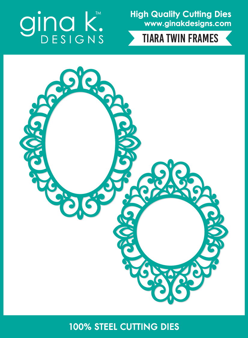 Gina K Designs - Tiara Twin Frames - DIE