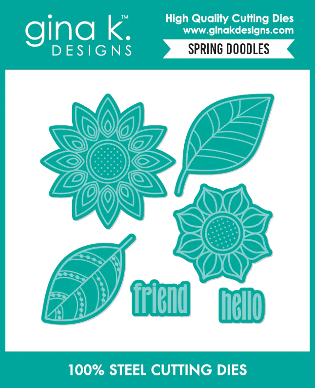 ***NEW* - Gina K Designs - Spring Doodles - DIE