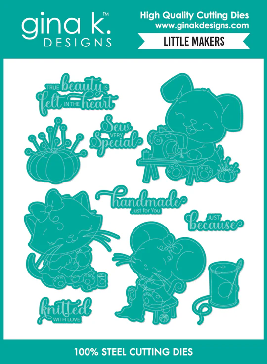 **NEW* - Gina K Designs - Little Makers - DIE