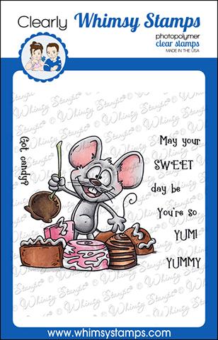 Whimsy Stamps - Candy Mouse Clear Stamps