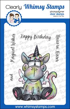 Whimsy Stamps - Unicorn Kisses Clear Stamps