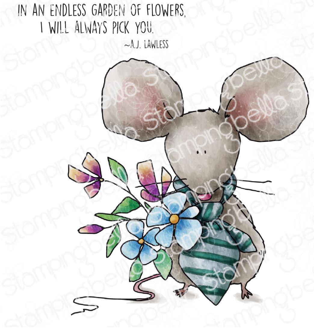 Stamping Bella - MOUSE BOUQUET (SO)