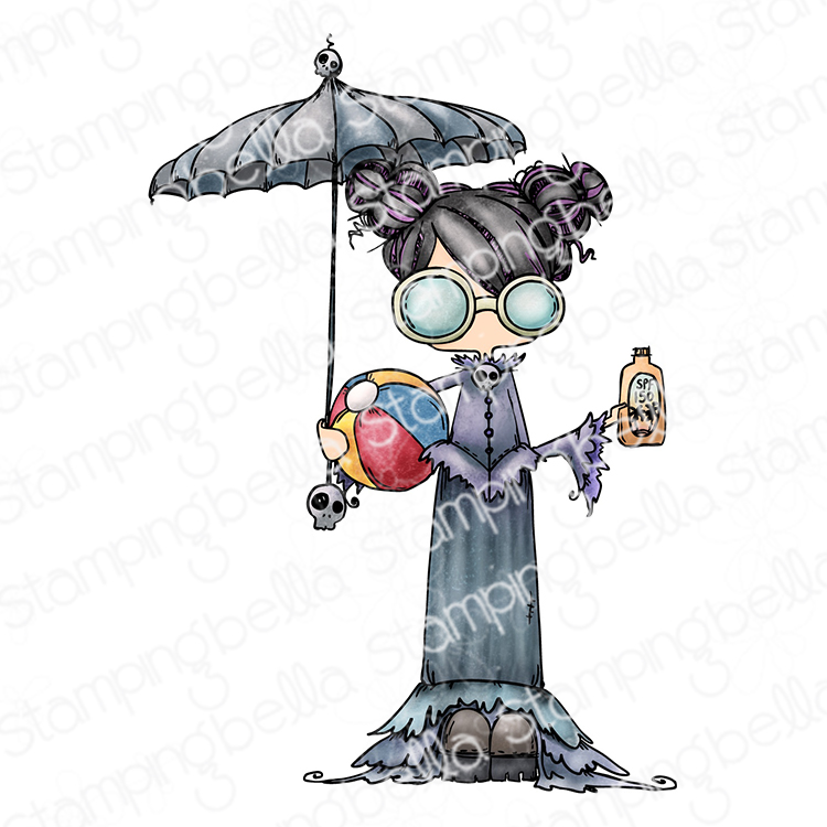 *NEW* - Stamping Bella - Oddball Beach Girl (4 on sheet)