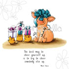 Stamping Bella - Petunia thinks she's a Prezzie