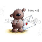 Stamping Bella - Harry the Stuffie has Happy Mail