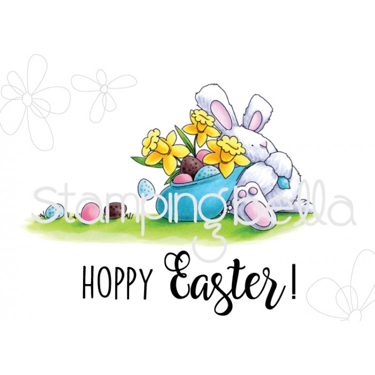 Stamping Bella - Hoppy Easter bunny wobble