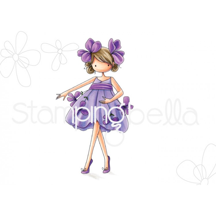 Stamping Bella - Tiny Townie garden girl Violet