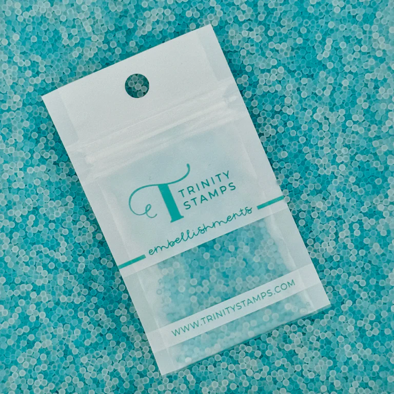 Trinity Stamps - Bathwater Semi Opaque Shaker Pop Embellishment Mix