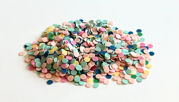 Gina K Designs - Pastel Dots - Embellishment