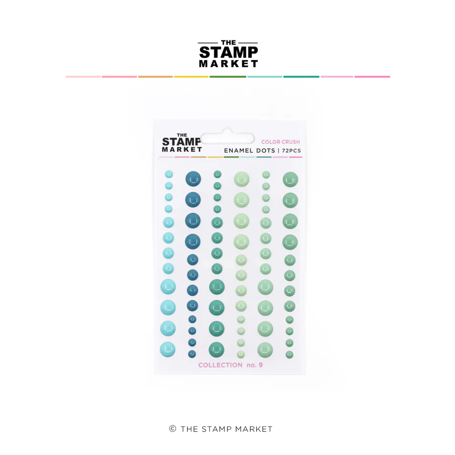 The Stamp Market - Enamel Dots Collection 9