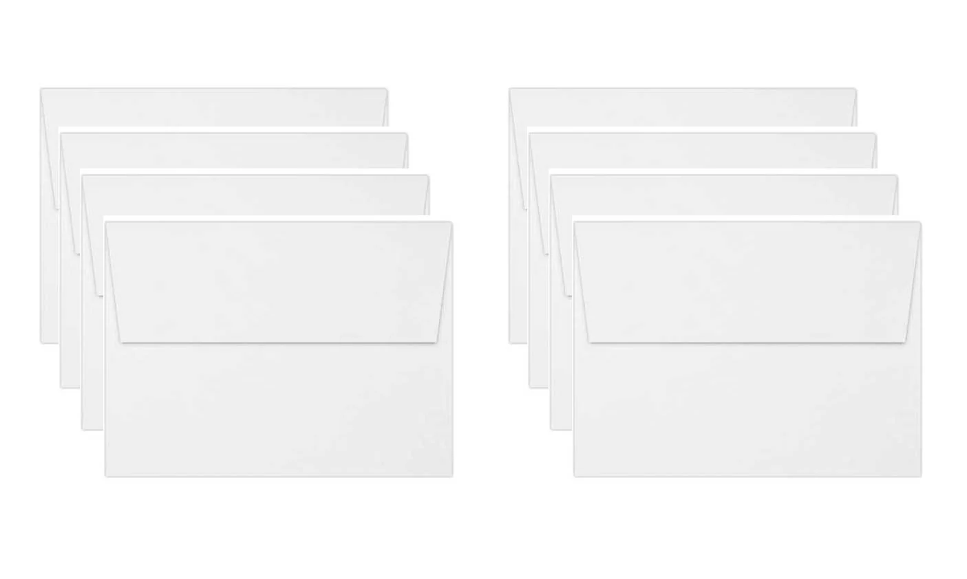 *NEW* - Gina K Designs - White - ENVELOPES- 5 x 7