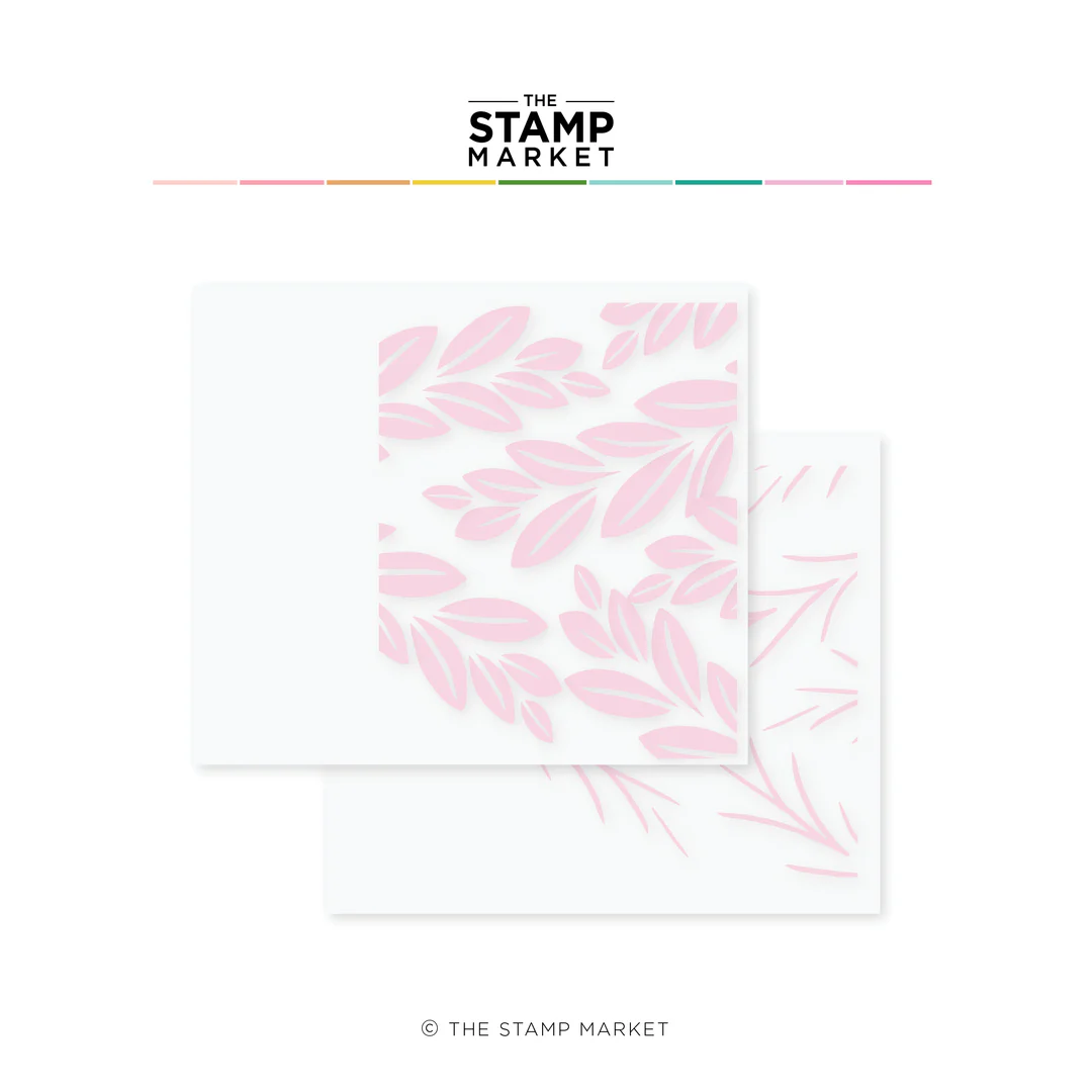 The Stamp Market - FESTIVE GARLAND STENCIL